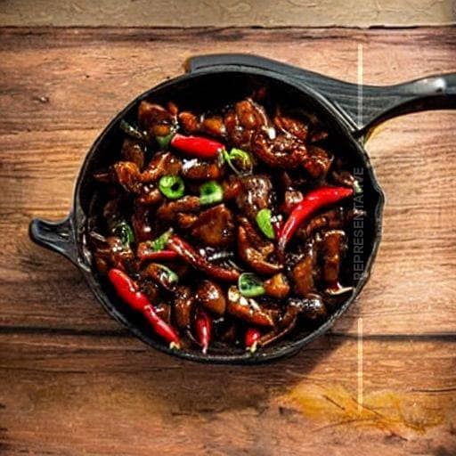 Chilli Mushroom Dry