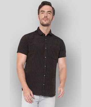 Latest Chikan - Orange Cotton Blend Regular Fit Men's Casual Shirt (Pack of 1)