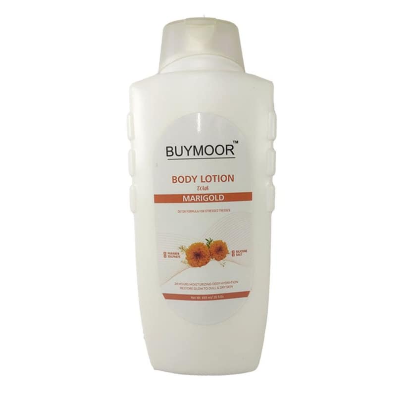 BUYMOOR Marigold Deep Nourishing Skin Brightening Body Lotion Men & Women 650 ML