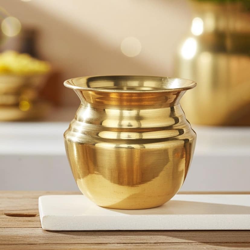 Brass Handi Lota No. 4, 420 ML (ZMAS284 C)
