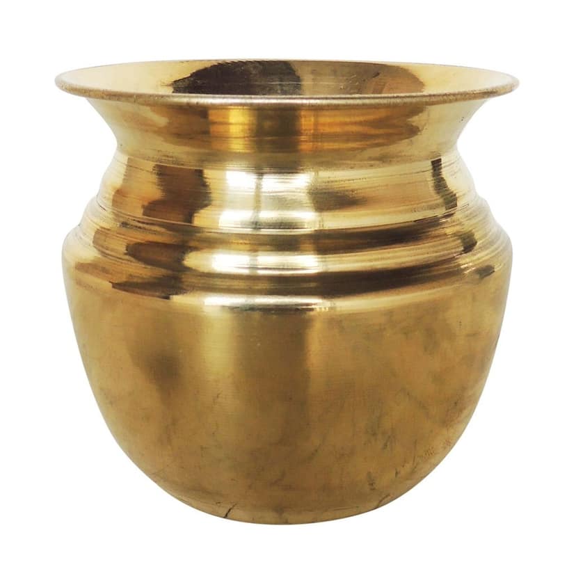 Brass Handi Lota No. 4, 420 ML (ZMAS284 C) view 2