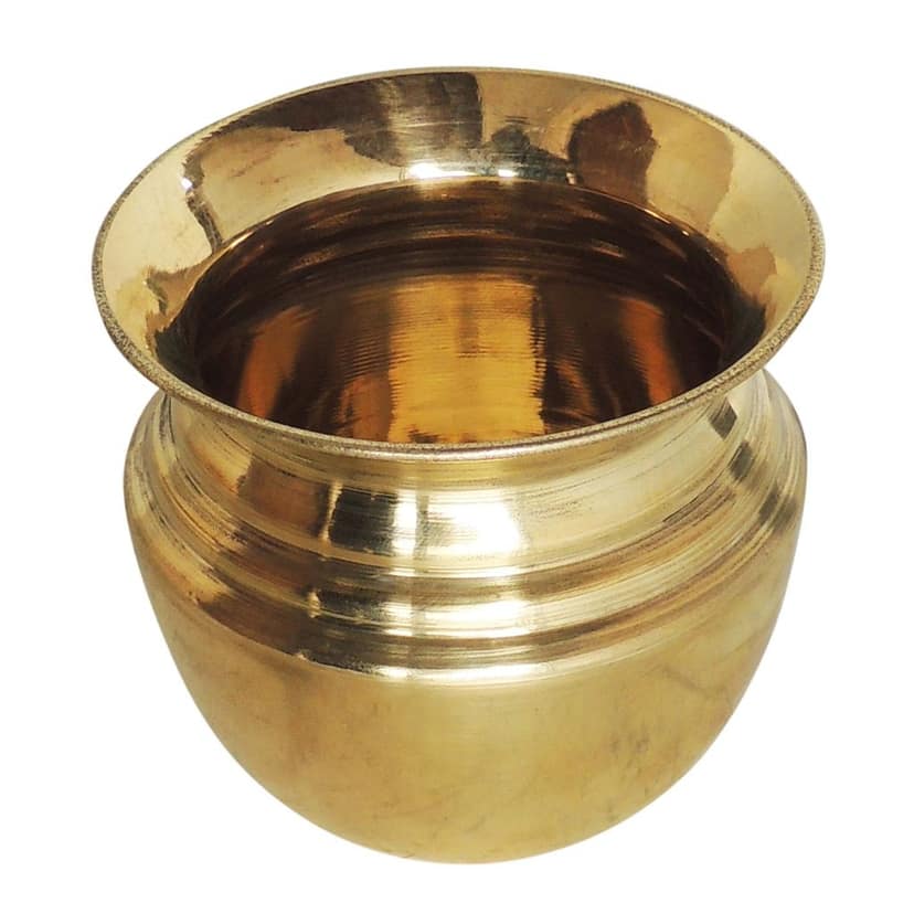 Brass Handi Lota No. 4, 420 ML (ZMAS284 C) view 3