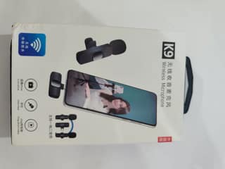 Standard Name: K9 Wireless Lavalier Microphone for Android & iPhone - Plug & Play Lapel Mic