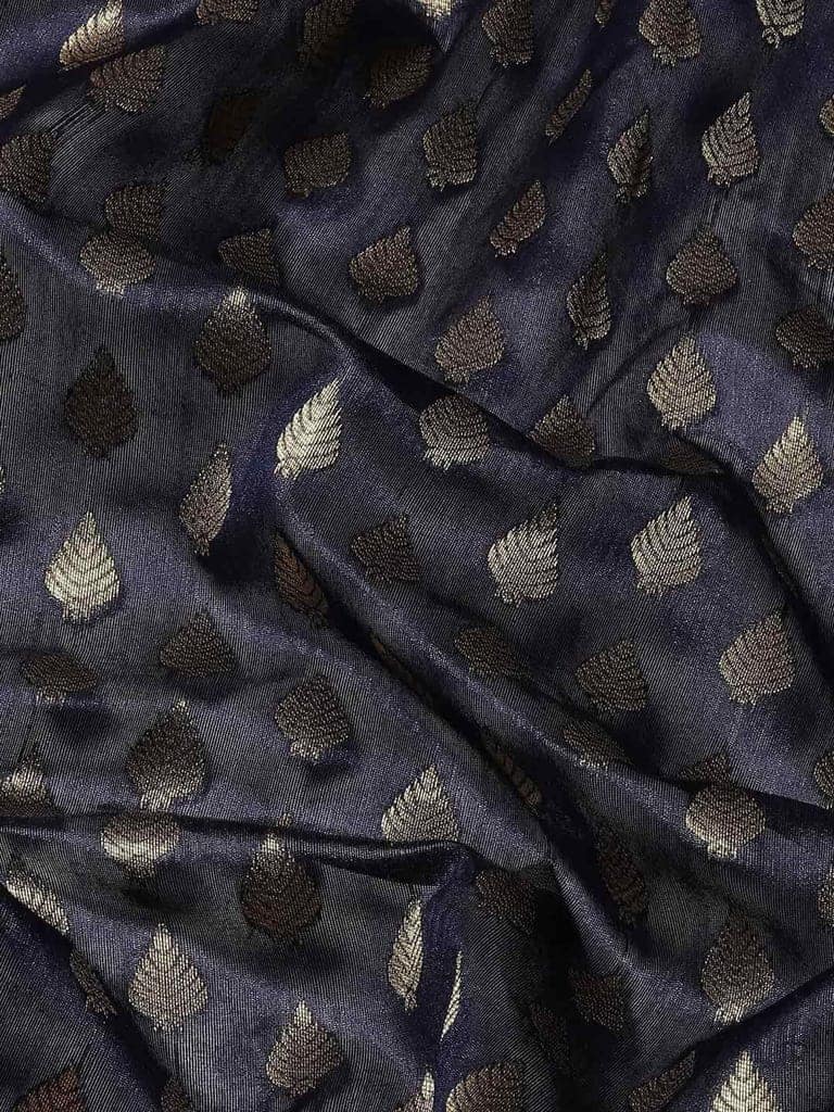 Women's Banarasi Art Silk Saree With Unstiched Blouse Piece view 5