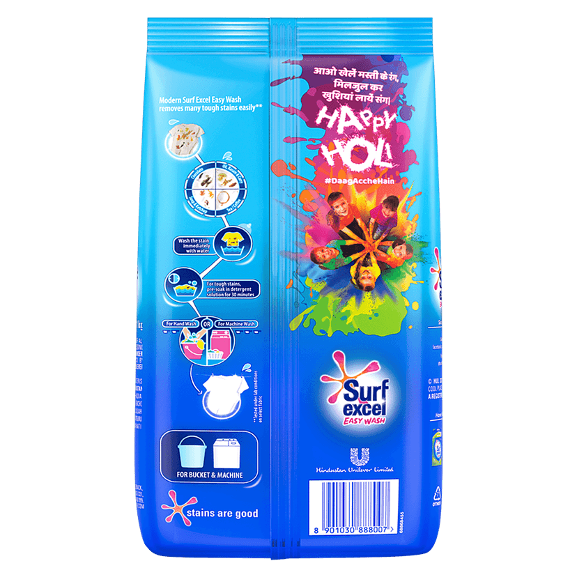 Surf Excel Easy Wash Detergent Powder, 1 Kg view 2