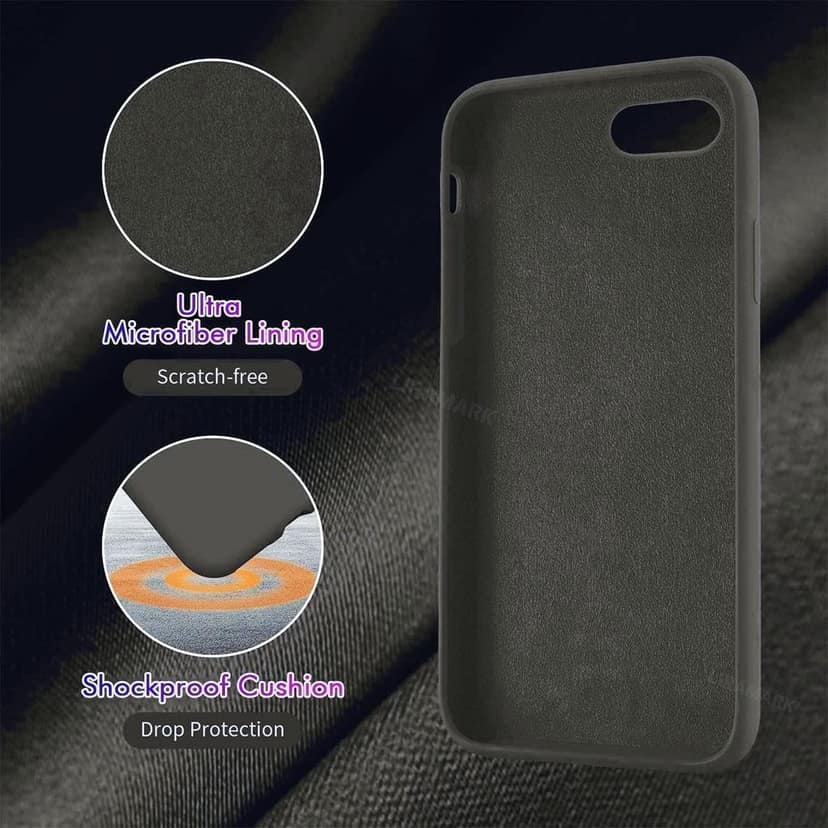 LIRAMARK Liquid Silicone Soft Back Cover Case for Apple iPhone 7 Plus / 8 Plus view 4