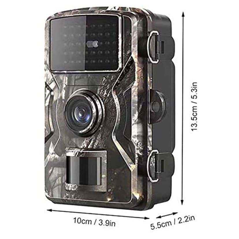 AUSHA T1 Trail Camera | Wildlife, Home & Farm Monitoring with Night Vision and 0.8s Trigger view 10