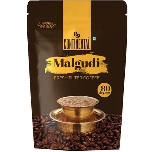 Continental Malgudi Filter Coffee 80 Degree, 200 gm - Continental Malgudi Filter Coffee 80 Degree, 200 gm