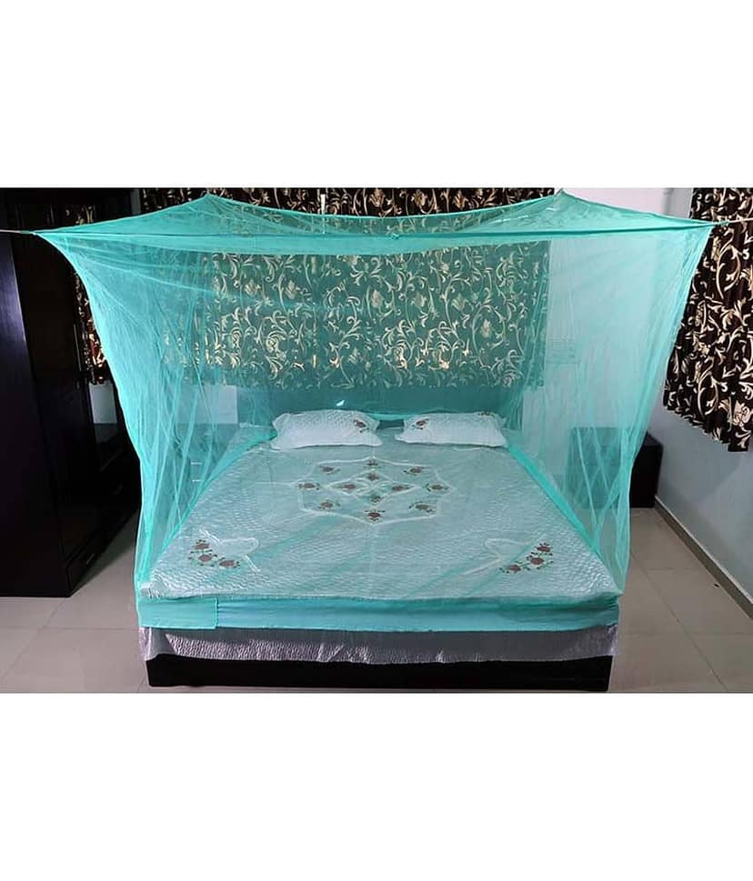 Riddhi Mosquito Net, Machardani Double Nylon Plain Hanging Mosquito Net, Machardani view 2