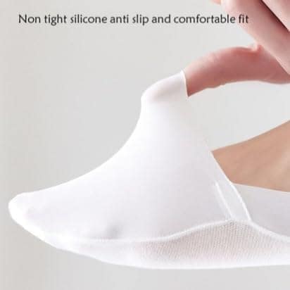 Sockscarving Pack of 5 No Show Socks, Super Grip Edition, Made With Durable & Breathable Cotton, Free Size, Suitable for all Season, Soft & Breathable, Daily Use view 4