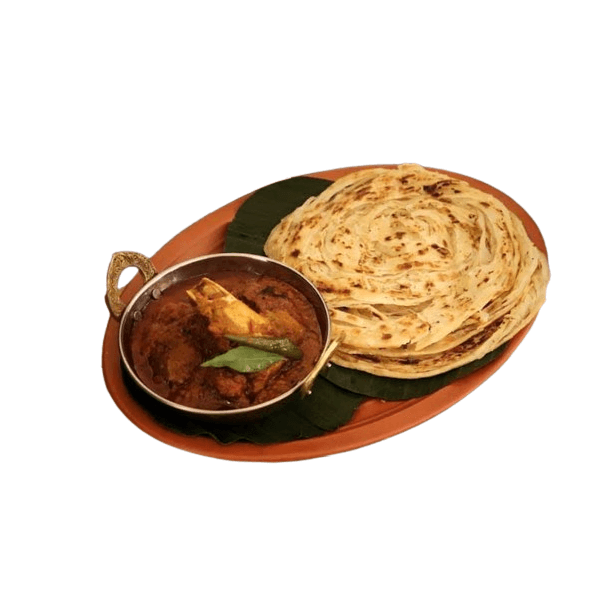 Parotta With Mutton Sukka