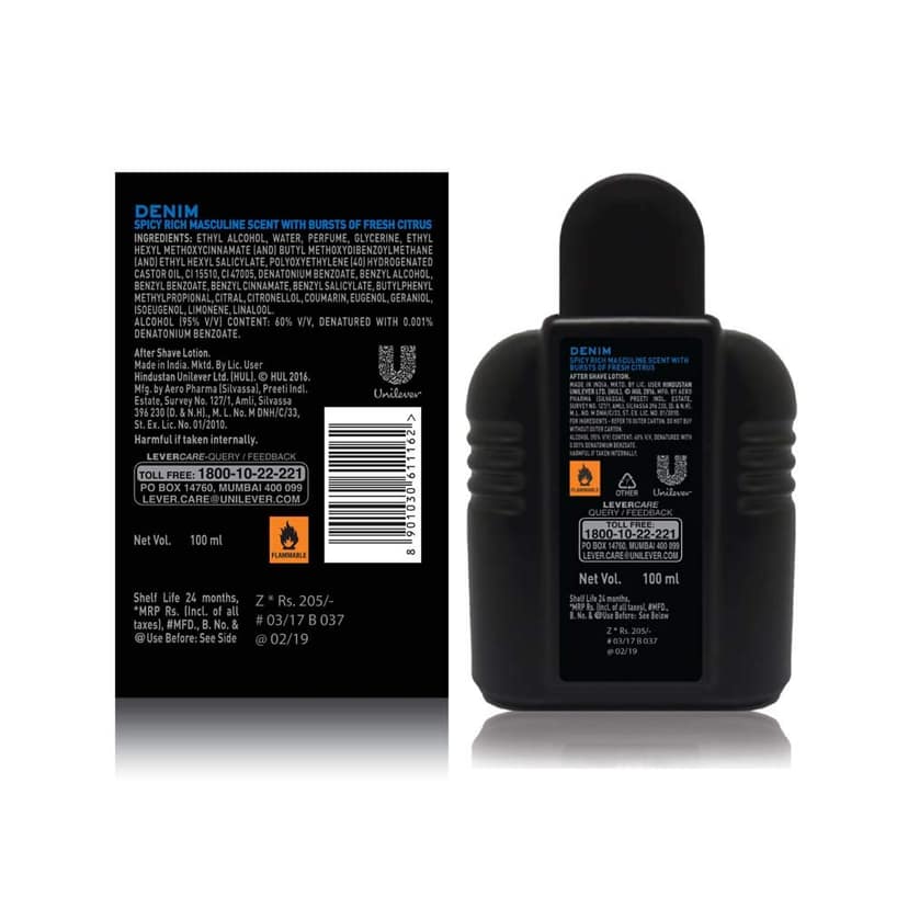Axe Signature Denim After Shave Lotion, 100 Ml view 2