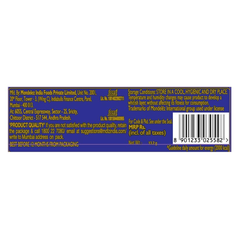 Cadbury Dairy Milk view 2