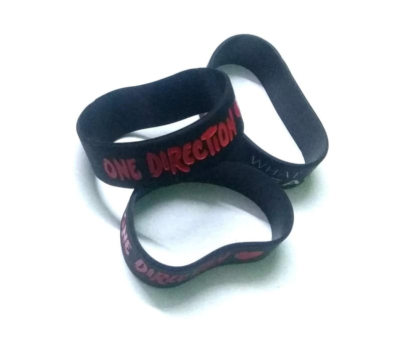 Nawani One Direction Silicone Wrist Band - Set of 3 view 3