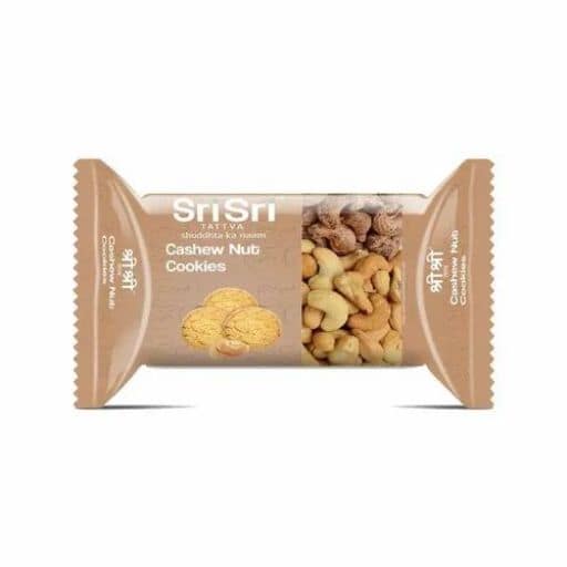 Sri Sri Cashew Cookies 60 Gms