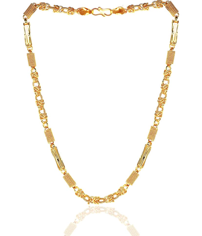 shankhraj mall Gold Plated Chain ( Set of 1 ) view 2