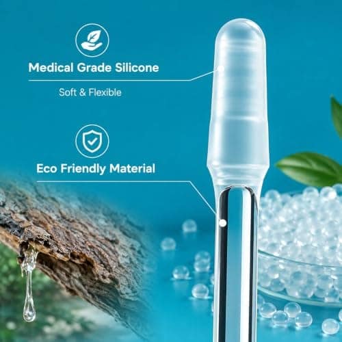 Reusable Sticky Ear Cleaner Tool Set, 24 Pcs Soft Silicone Adhesive Ear Wax Removal Sticks with Washable Resin Tips for Safe Ear Cleaning, Reusable Ear Pick Kit for Adults and Children view 3