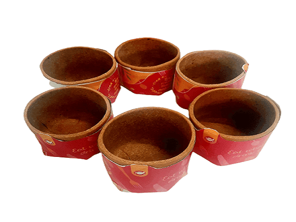 Edible Millet Cutlery | 120ml Cup/Glass | 12pcs
