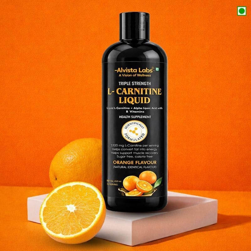 Alvista L-Carnitine Liquid with Alpha Lipoic Acid & Vitamin B – Energy & Fat Metabolism Support (400 ml) view 2