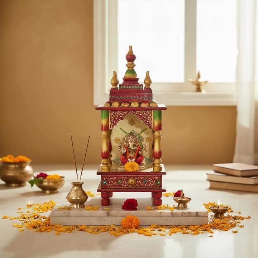 Hindu Religion Temple for Wall Decoration view 2