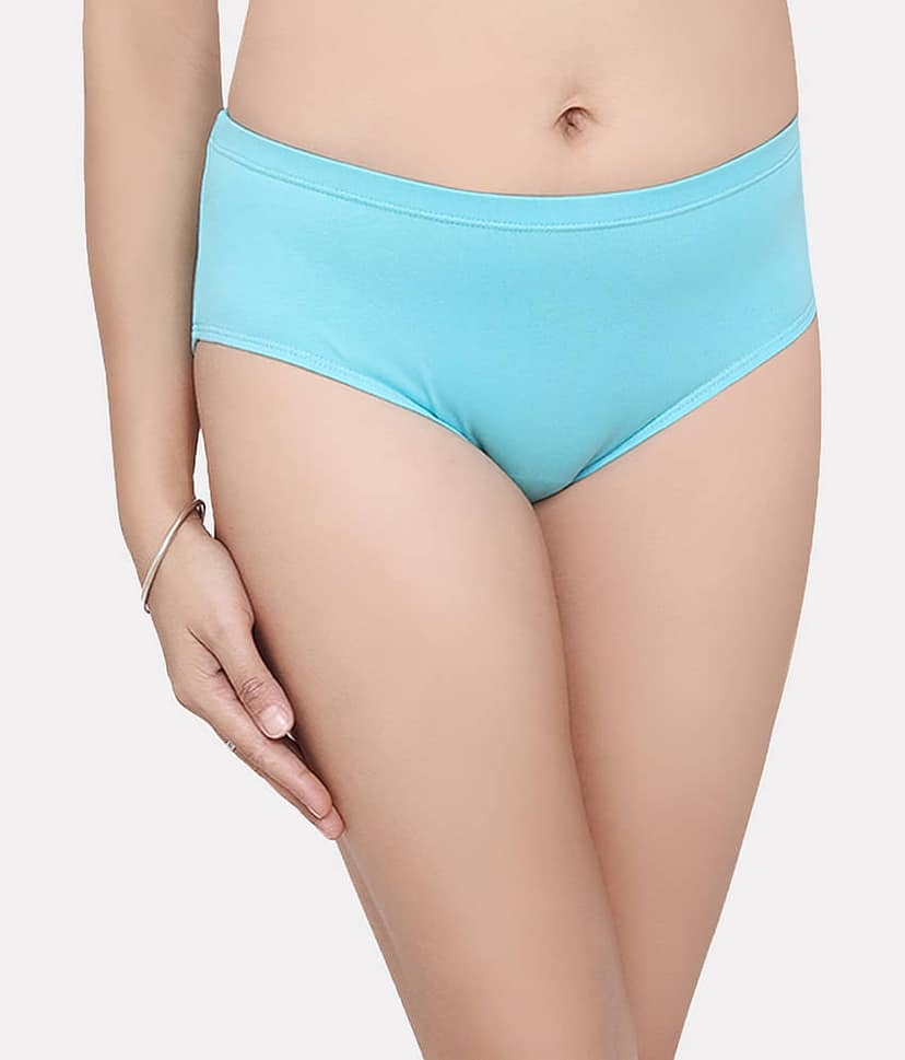 IN CARE LINGERIE Pack of 3 Blended Solid Women's Hipster ( Multicolor ) view 2