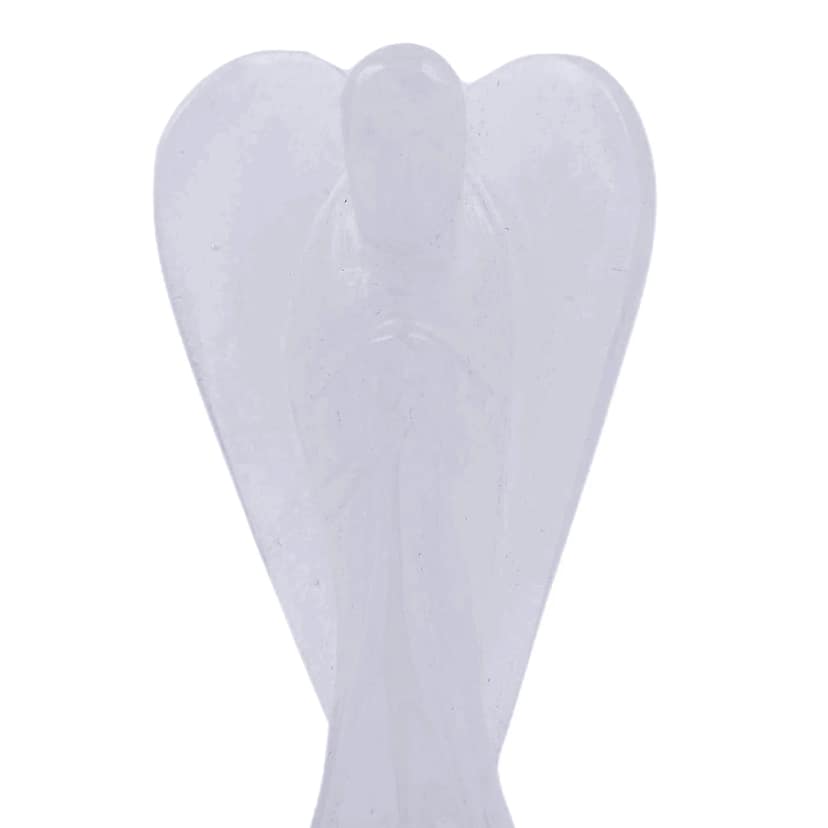 Opalite Angel | Handcarved Statues Figurines Stone of Good Luck - Reiki, Healing Crystal for Physical, Emotional & Spiritual Imbalance | Positive Vibes Energy(KI_67) by Krishna Impex