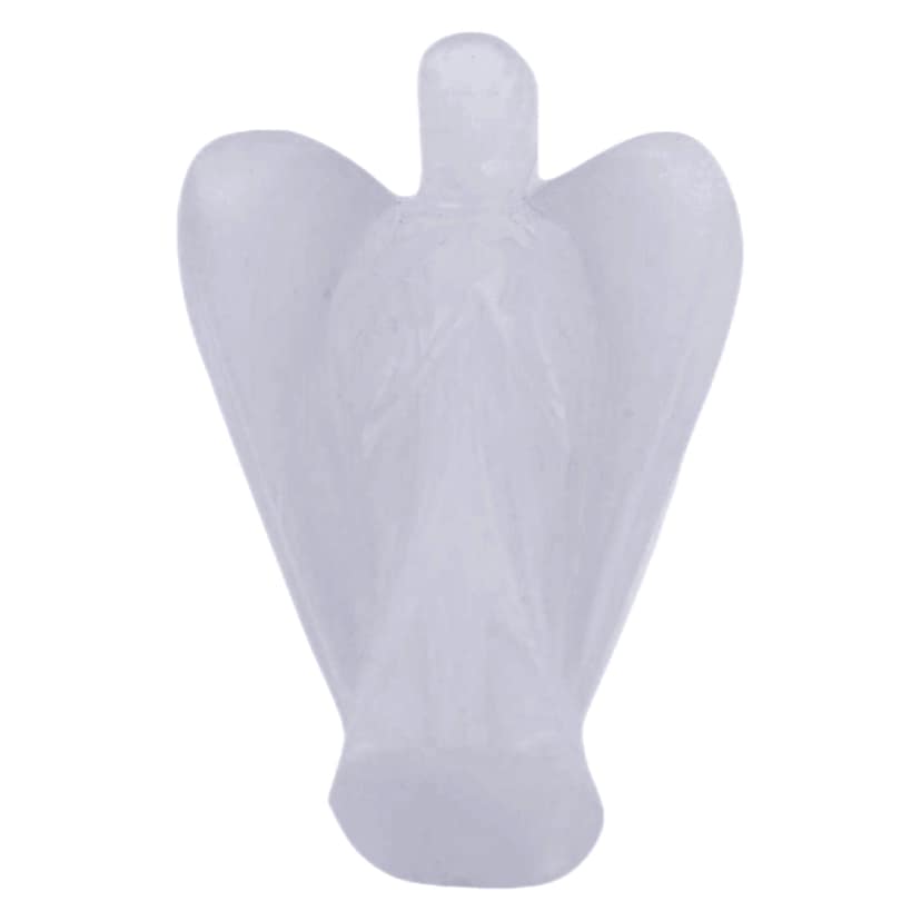 Opalite Angel | Handcarved Statues Figurines Stone of Good Luck - Reiki, Healing Crystal for Physical, Emotional & Spiritual Imbalance | Positive Vibes Energy(KI_67) by Krishna Impex view 2