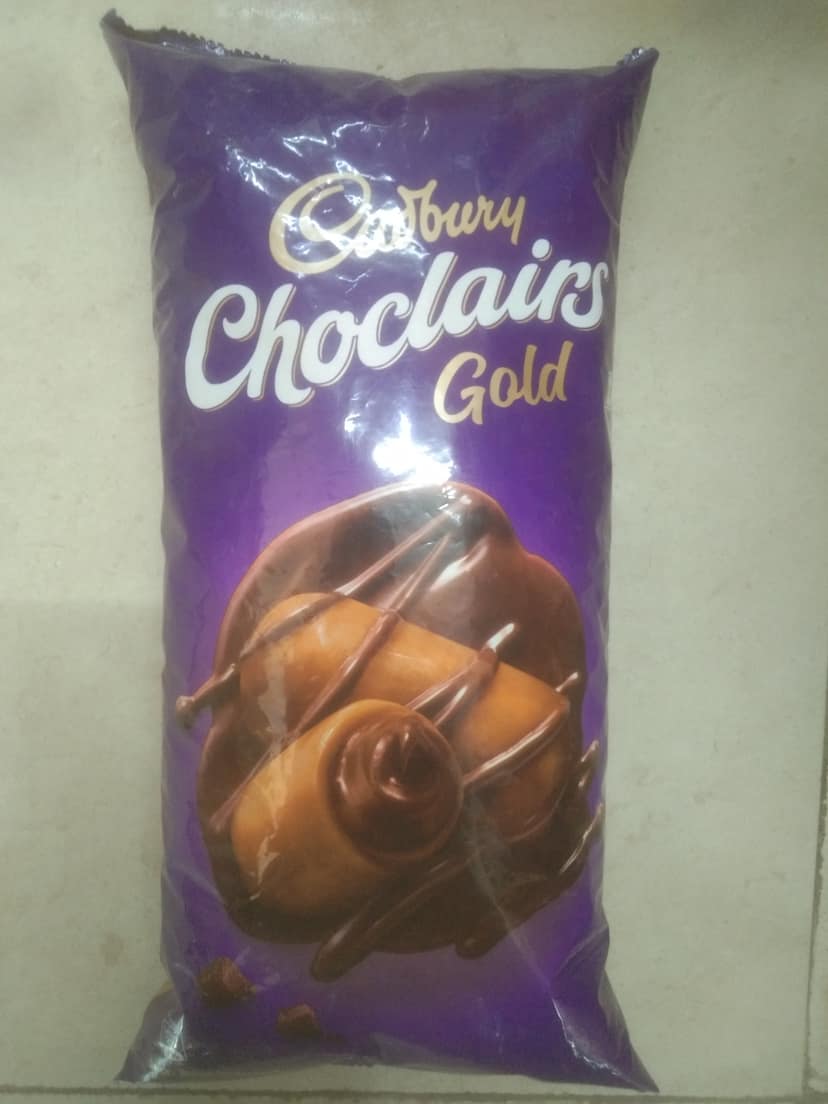 Cadbury Choclairs gold