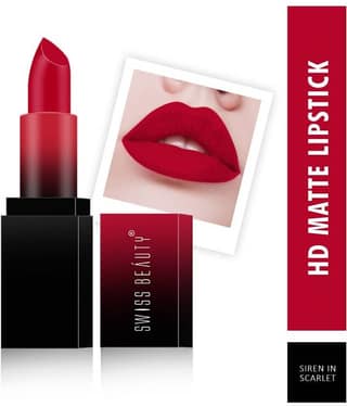 Swiss Beauty HD Matte Lipstick (Attitude), 3.5gm