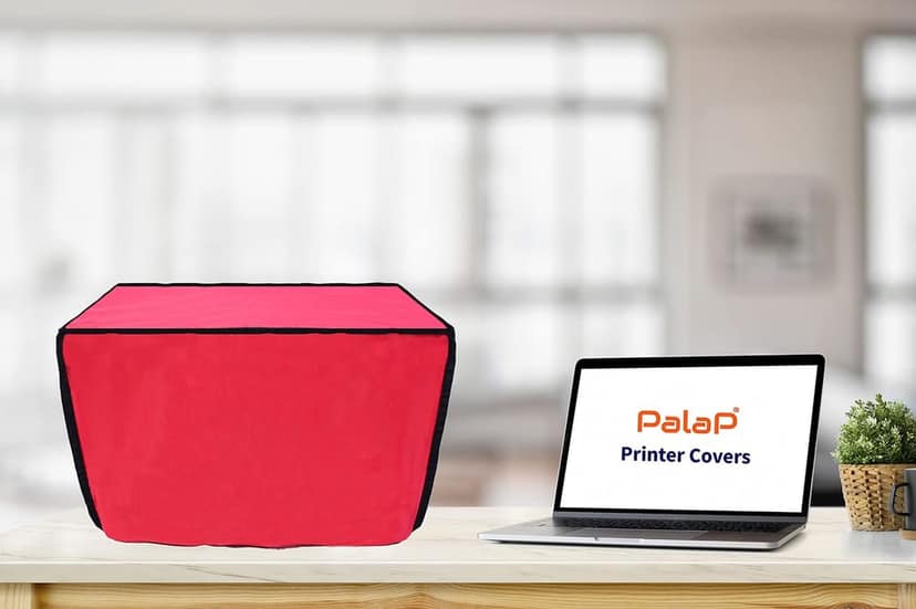 Palap Super Premium Dust Proof Printer Cover for HP Color Laserjet Pro M454dw (Red, 46.15 x 52 x 34.46 CMs) view 5