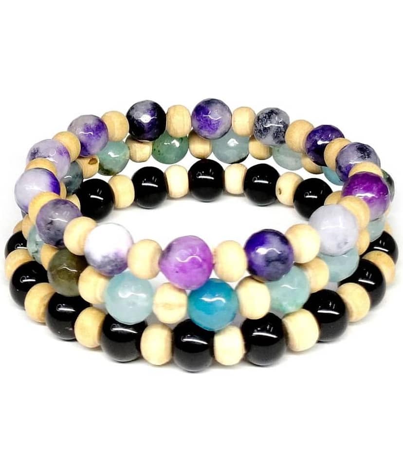 DAIVYA WELLNESS - Multicolor Bracelet ( Pack of 3 )