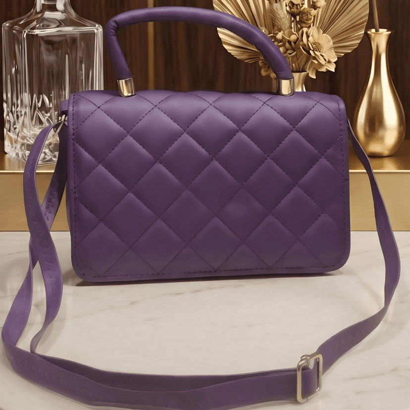 Crystal Pearl Luxe Statement Handbag view 3
