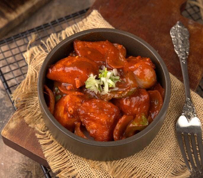 Chilli paneer