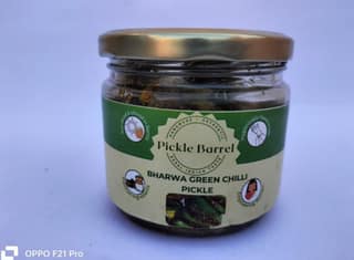 Bharwa Green chilli pickle 250 Gms