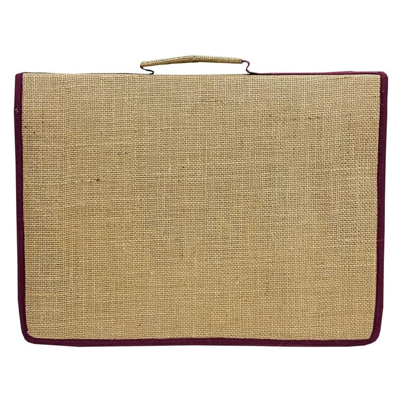 Garvi Gurjari (A Gujarat Govt Enterprise Handmade Plain Jute Office Bag(GGCMJB06) view 4
