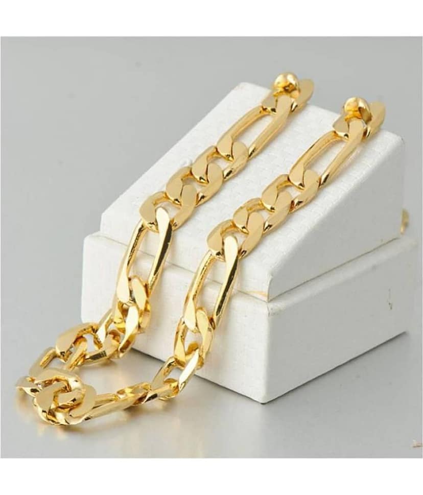 H M PRODUCT Gold Plated Chain ( Set of 1 ) view 2