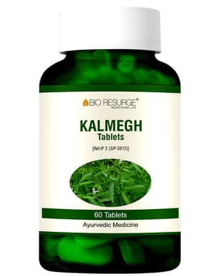 Bio Resurge Kalmegh Tablets | Ayurvedic Herbal Wellness Product