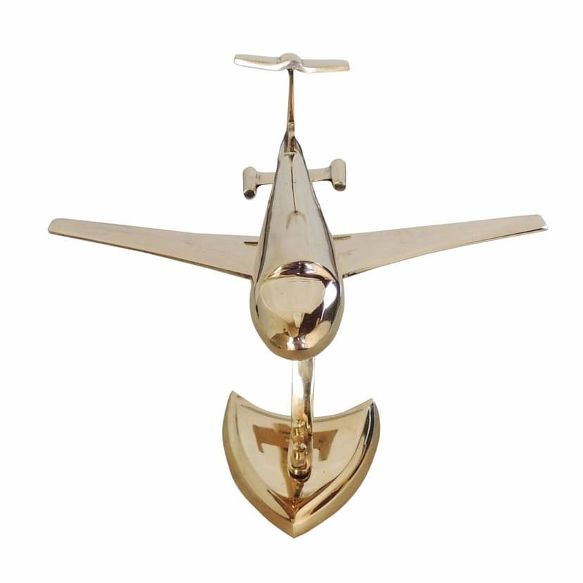 Brass Home Decorative Aeroplane J2, Jahaj (MRMAS230 C) view 3