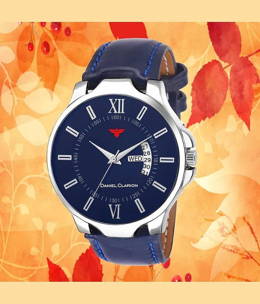 Daniel Clarion Blue Dial Analog Boys Watch ( Pack of 1 )