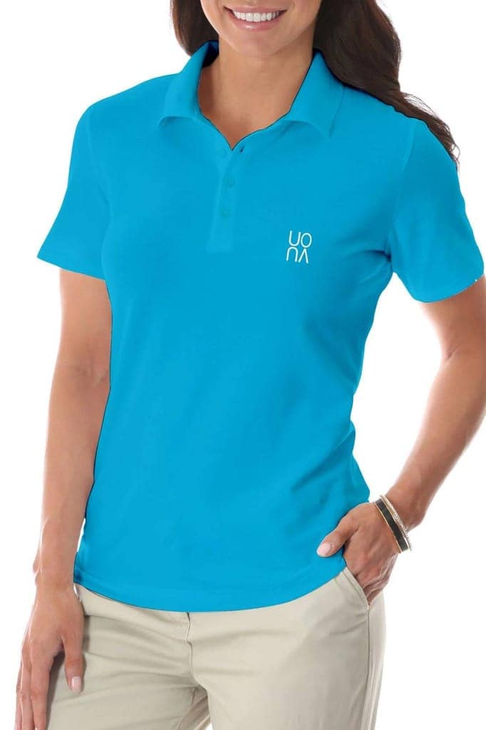 Recycled Polyester Polo T-shirt view 4