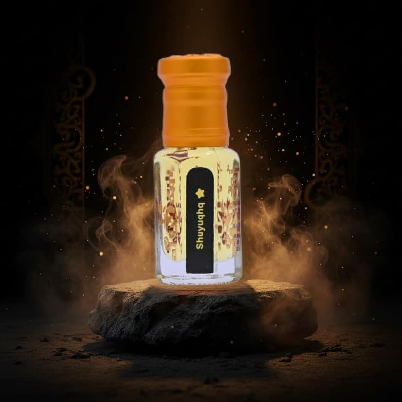 Alnaqi Fragrances Shuyuqqh Attar| Perfume Oil – Alcohol-Free Long-Lasting Roll-On | Bergamot, Saffron Rose, Oud Wood, Amber Vanilla | Unisex Luxury Attar view 3
