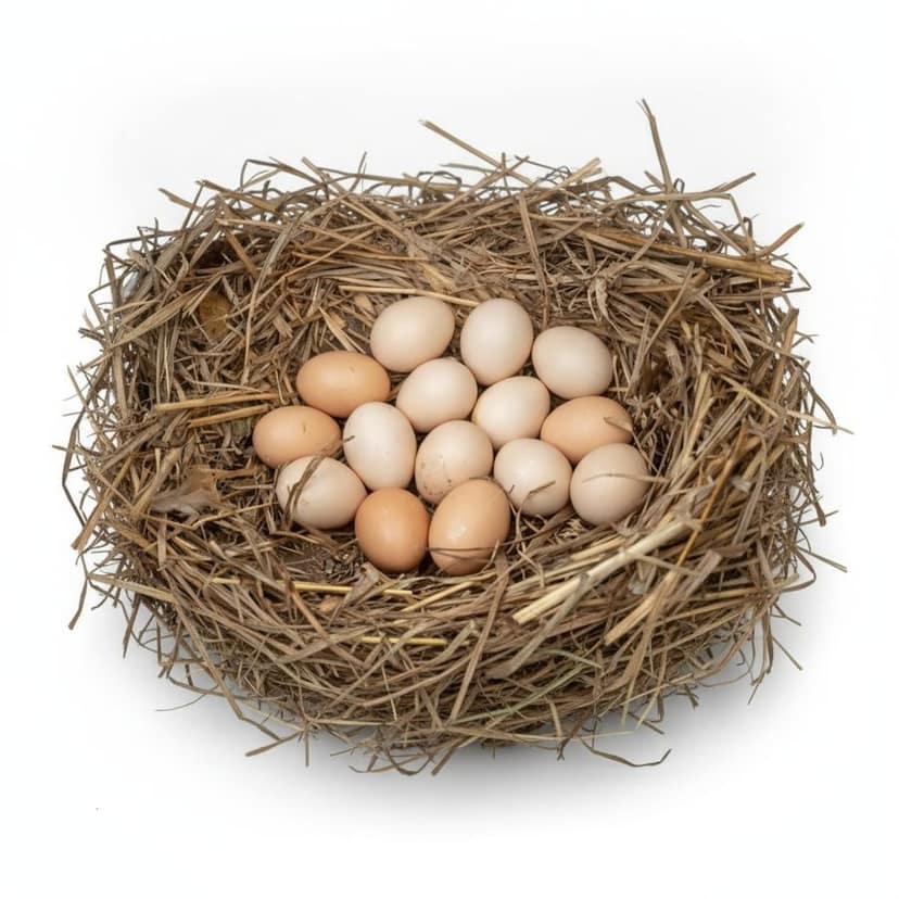 Farm Fresh Eggs - 5 kg - 200 units of fresh eggs