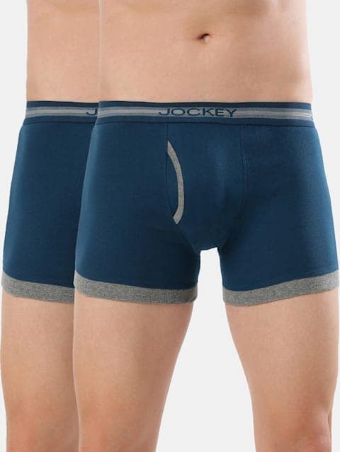 Jockey Men's 1017 Boxer Briefs Pack Of 2 view 8