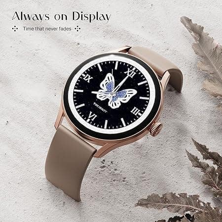 Fire-Boltt Glitz Women Smart Watch with 1.19” AMOLED Display, Bluetooth Calling, Rotating Crown, Always On Display, 1000 Nits Brightness, IP68 Waterproof (Sand Beige) view 9