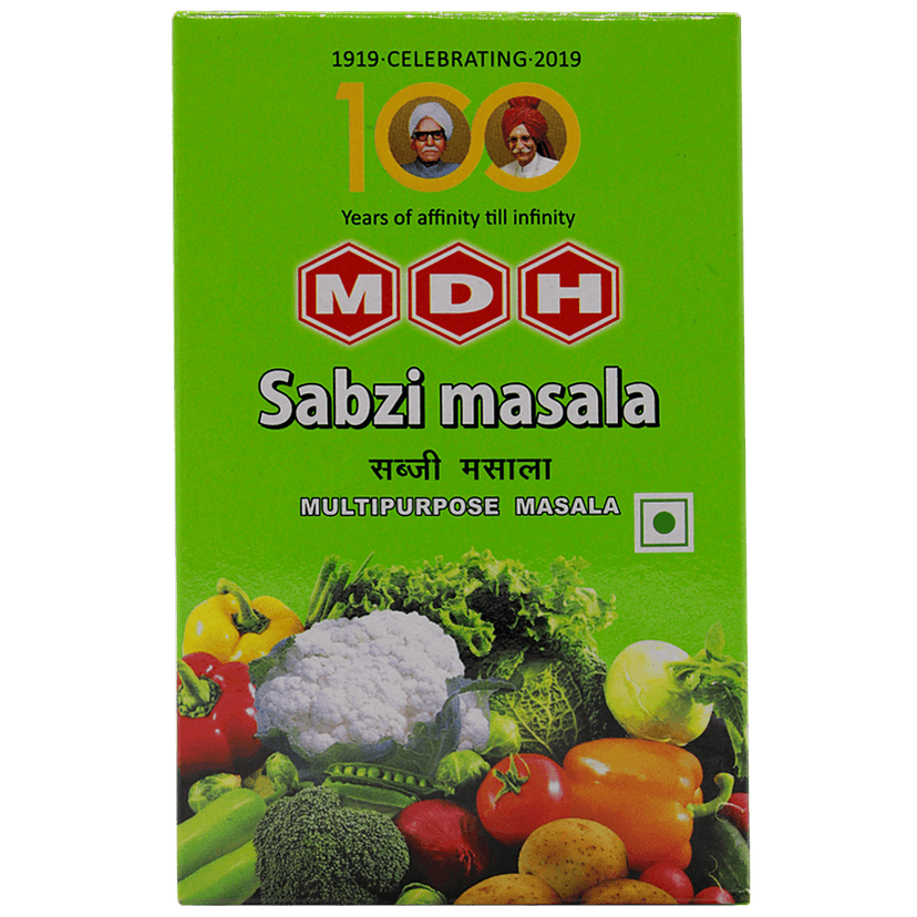 Mdh Sabzi Masala - Multi-Purpose Use, 100 G Pack view 2