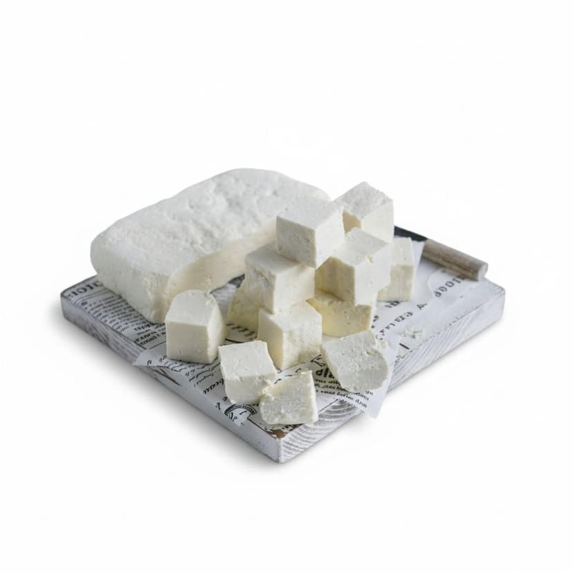 Fresh Paneer Block - 1 kg - One vacuum packed block of paneer view 2