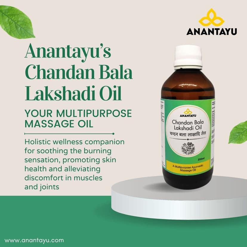 Chandan Bala Lakshadi Oil | Ayurvedic Massage Oil view 2