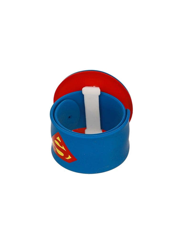 Superman Wrist Slap Band Kids Toy Rakhi With Roli Chawal view 5