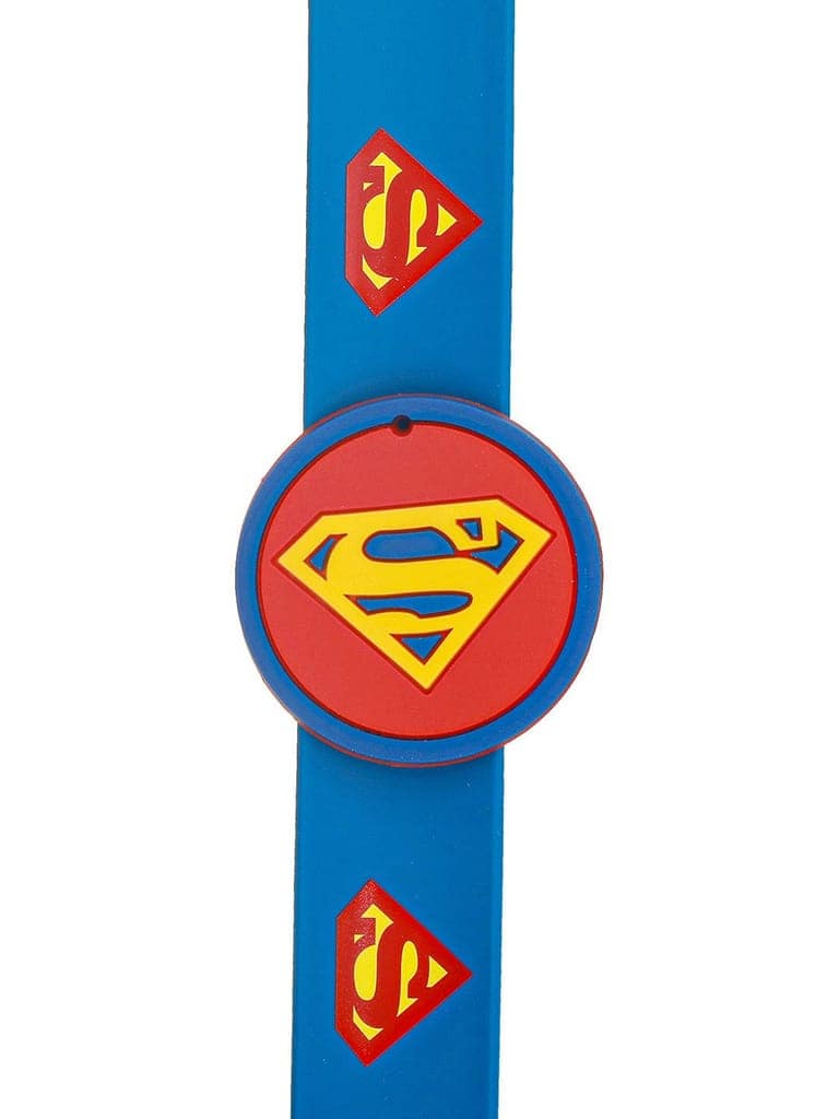Superman Wrist Slap Band Kids Toy Rakhi With Roli Chawal view 6