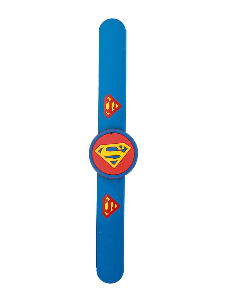 Superman Wrist Slap Band Kids Toy Rakhi With Roli Chawal view 7